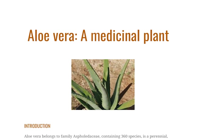 write botany biology and plant science articles